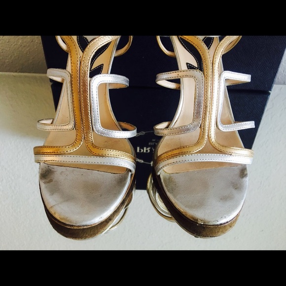 Prada Strappy Heels - Picture 5 of 7